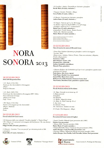 Nora Sonora 2013