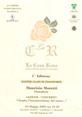 Lezione-concerto "Chopin, l'interpretazione del suono" - Maurizio Moretti