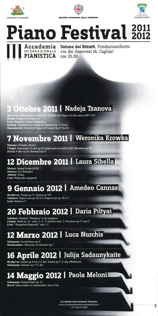 Piano Festival 2011-2012