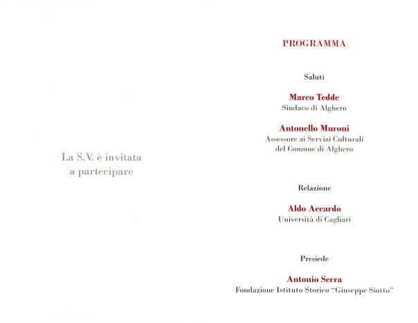 Presentazione del volume: Lettere a Tarsilla - Giuseppe Manno