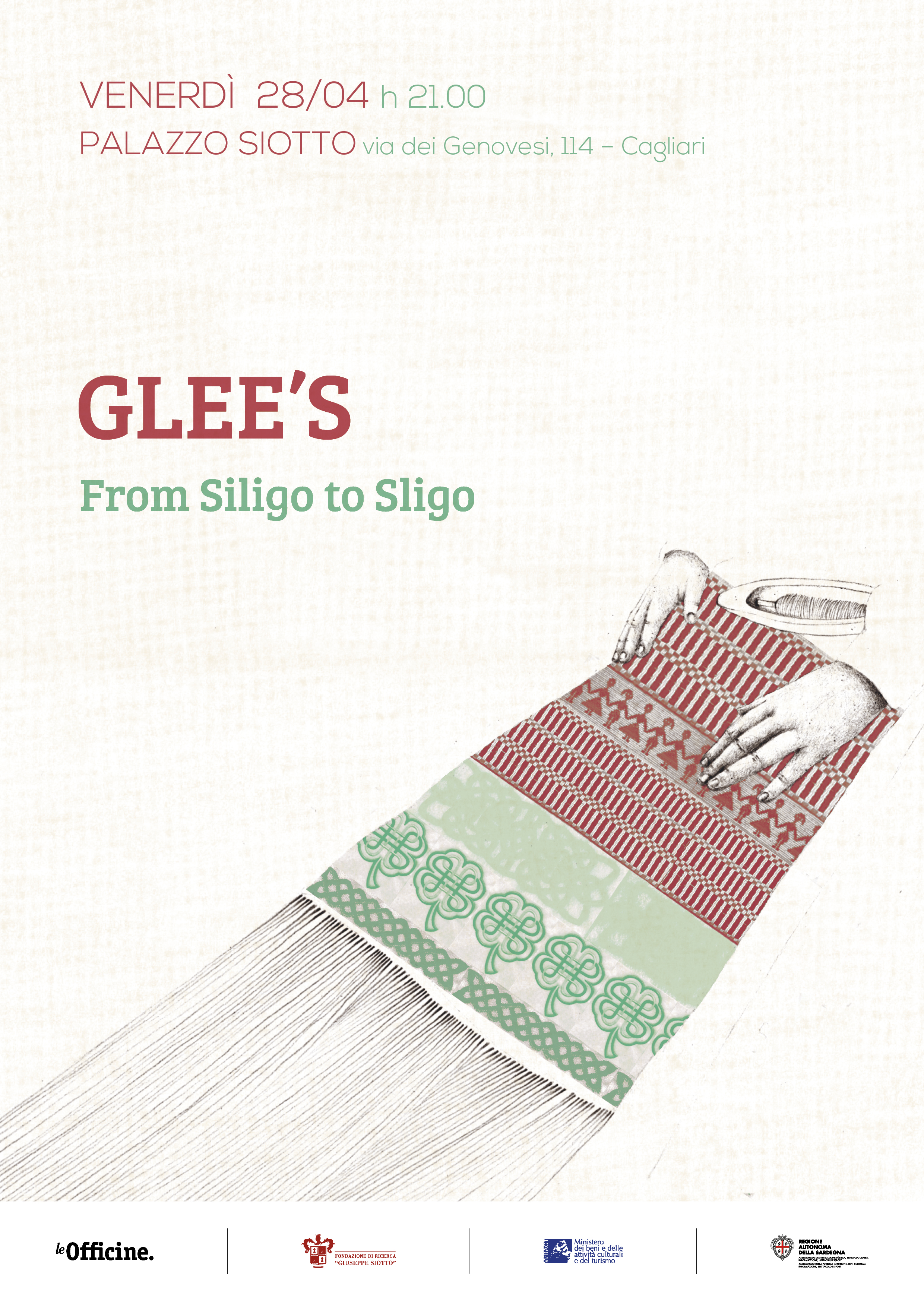 Al momento stai visualizzando Da Maria Carta all’Irlanda: venerdì 28 aprile i Glee’s presentano From Siligo to Sligo