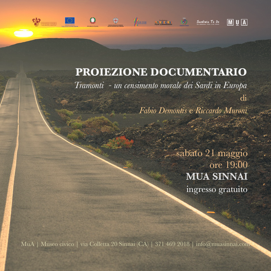 Al momento stai visualizzando Tramonti – proiezione del documentario al MuA – Sinnai