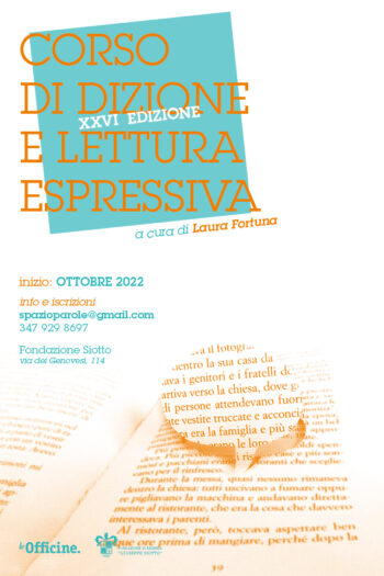 Scopri di più sull'articolo Corso di dizione e lettura espressiva di Laura Fortuna – XXVI edizione