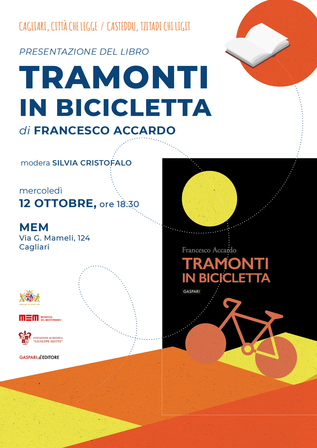 Al momento stai visualizzando Presentazione del libro “Tramonti in bicicletta” – Francesco Accardo