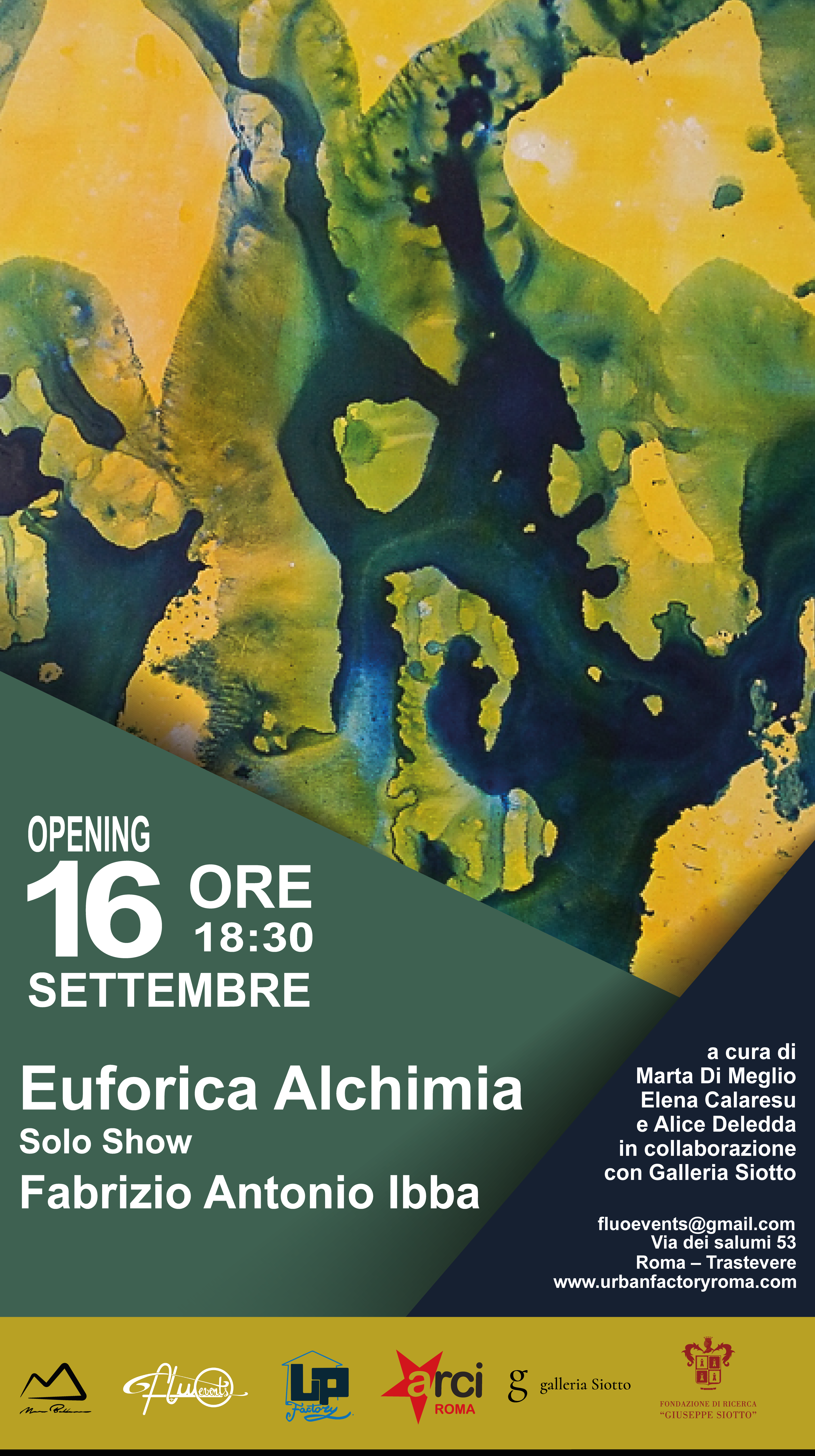 Al momento stai visualizzando Euforica Alchimia – personale di Fabrizio Antonio Ibba