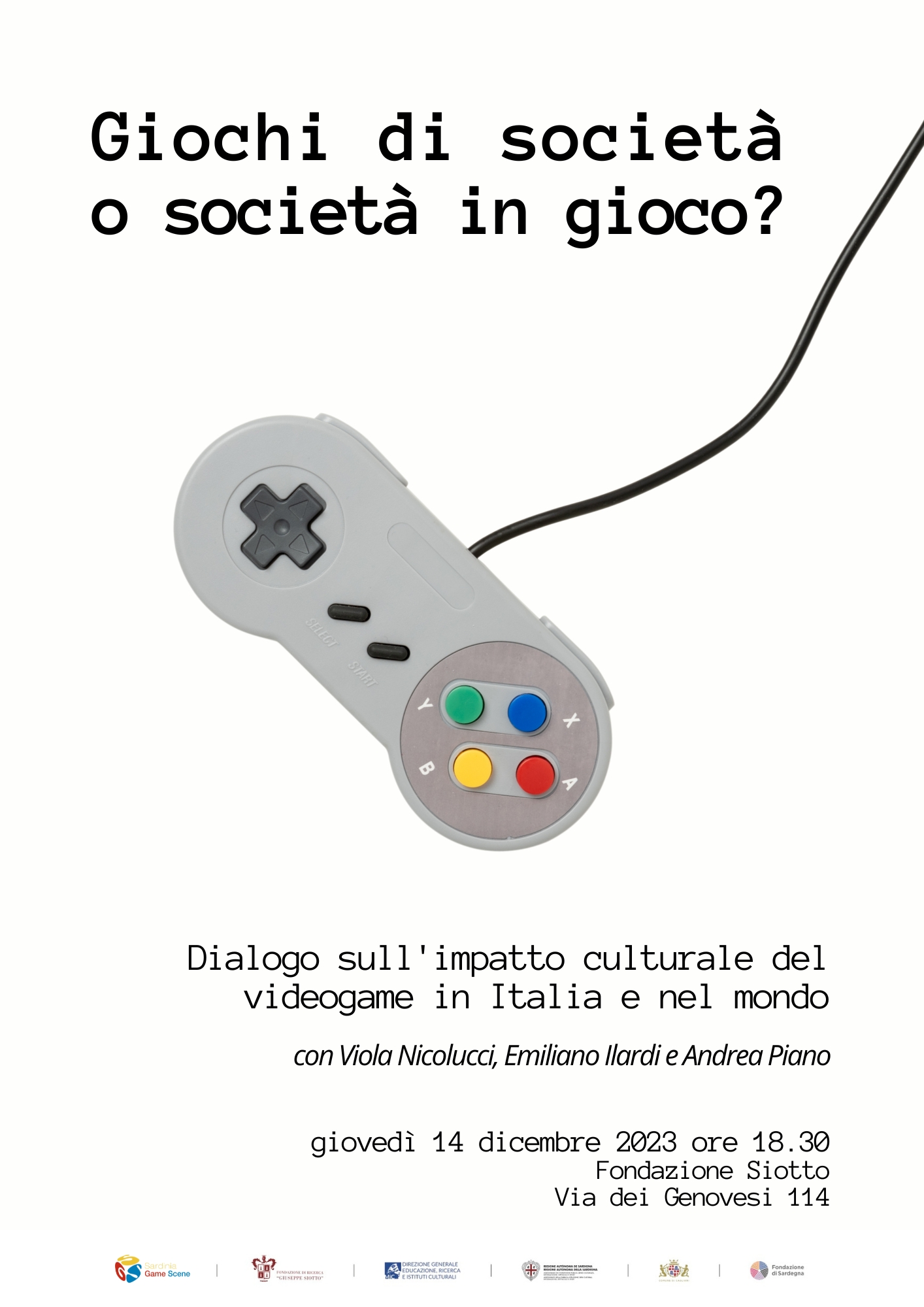 Scopri di più sull'articolo Giochi di società o società in gioco? – talk sull’impatto culturale del videogame