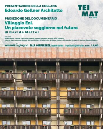 Scopri di più sull'articolo Presentazione “Villaggio Eni” – Borca di Cadore